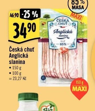 Česká chuť Anglická slanina