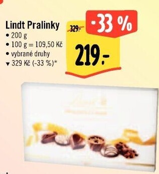 Bonboniéra Pralinky Lindt