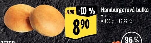 Bulka na hamburger
