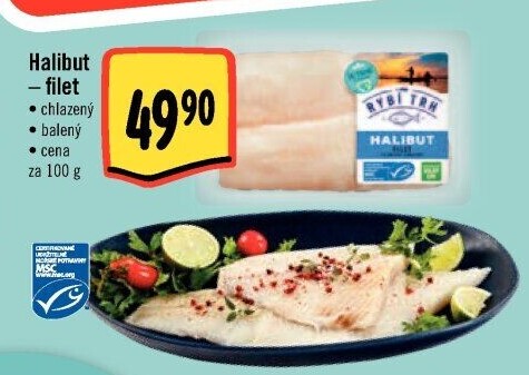 Halibut filety Albert