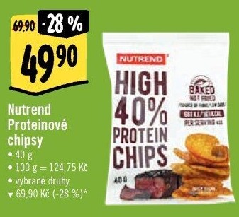 High protein chips Nutrend