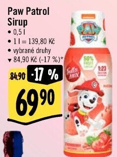 Ovocný sirup Frutta Max