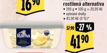 Rama Plant Based Butter Alternative