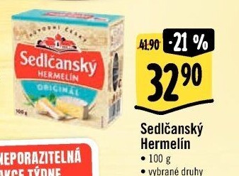 Sýr Hermelín Sedlčanský