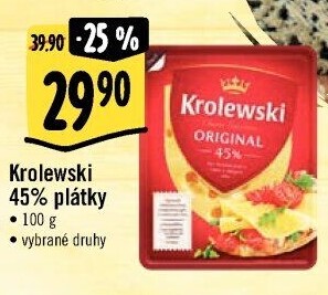 Sýr Krolewski 45% Milkpol