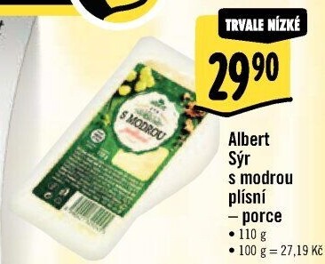 Sýr s modrou plísní Albert