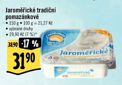 Tradiční pomazánkové Jaroměřické