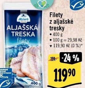 Treska aljašská filety