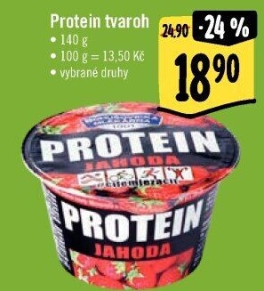 Tvaroh ochucený protein Bohušovická mlékárna