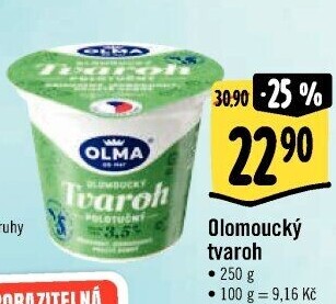 Tvaroh Olomoucký Olma