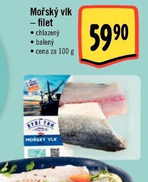 Vlk mořský filety Albert