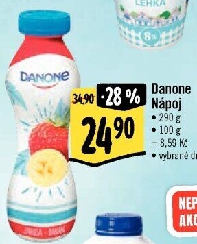 Zakysaný nápoj Danone