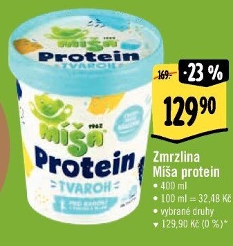 Zmrzlina proteinová v kelímku Míša