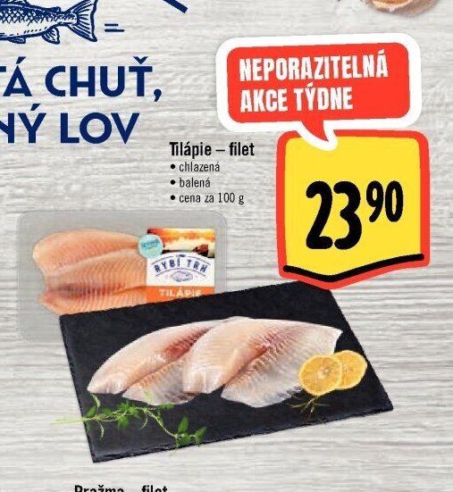 Tilápie - filet