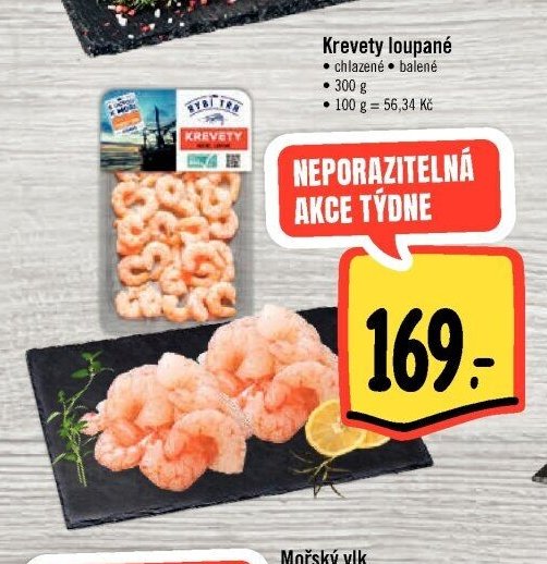 Krevety loupané