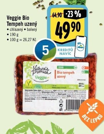 Veggie Bio Tempeh uzený