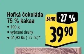 Hořká čokoláda 75 % kakaa