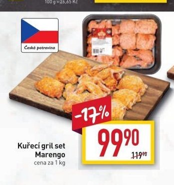 Kuřecí gril set Marengo