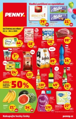 akční leták Penny Market 22.6.2023-28.6.2023