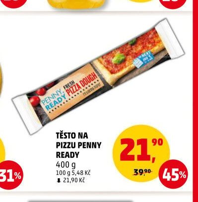 Těsto na pizzu Penny Ready