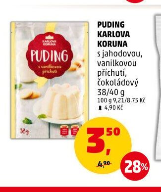 Puding Karlova Koruna