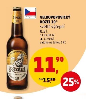 Velkopopovický Kozel 10*