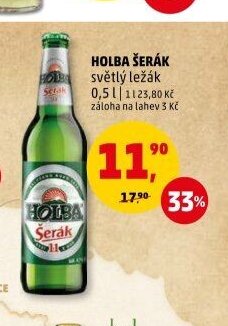 Holba Šerák světlý ležák