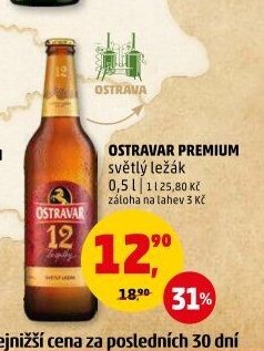 Ostravar Premium světlý ležák