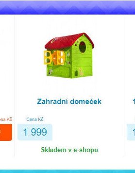 Zahradní domeček