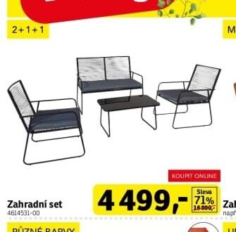 Zahradní set - ASKO akcniletaky.com