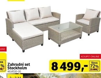 Zahradní set Stockholm - ASKO akcniletaky.com