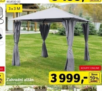 Zahradní altán - ASKO akcniletaky.com
