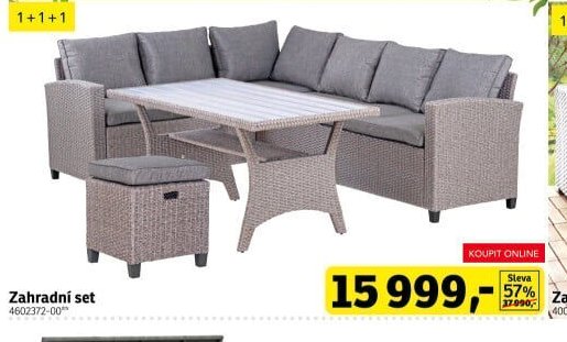 Zahradní set - ASKO akcniletaky.com