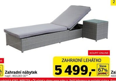 Zahradní nábytek - ASKO akcniletaky.com