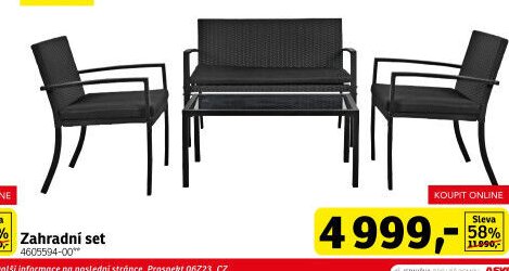 Zahradní set - ASKO akcniletaky.com