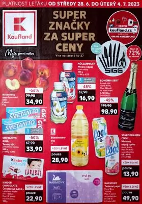 akční leták Kaufland 28.6.2023-4.7.2023