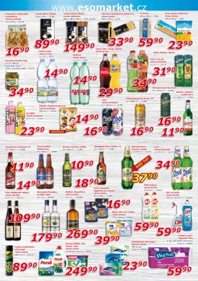 akční leták ESO MARKET 28.6.2023-9.7.2023