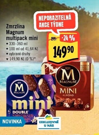 Zmrzlina Magnum multipack mini