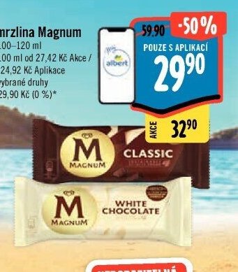 Zmrzlina Magnum Classic/White