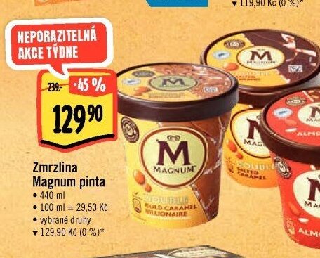 Zmrzlina Magnum pinta