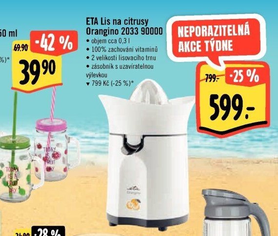 ETA Lis na citrusy Orangino 2033 90000