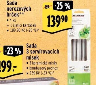 Sada nerezových brček