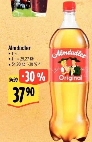 Bylinková Alpská limonáda Almdudler