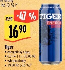Energetický nápoj Tiger