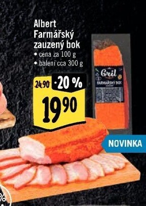 Farmářský zauzený bok Albert Gril