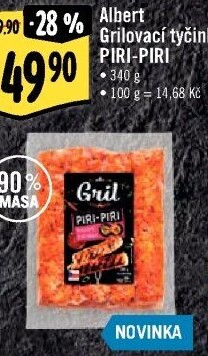 Grilovací tyčinky Piri-Piri Albert Gril