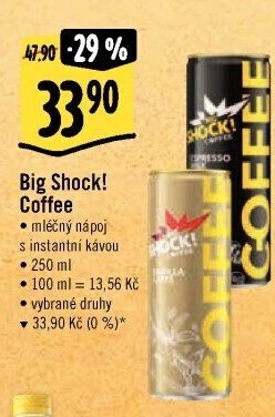 Ledová káva Coffee Big Shock
