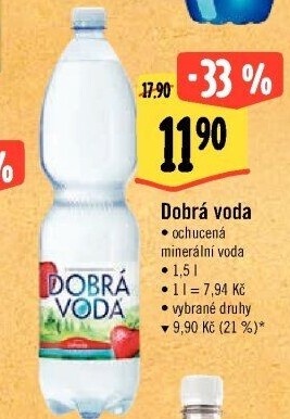 Ochucená voda Dobrá voda