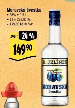 Pálenka Švestka Moravská Rudolf Jelínek