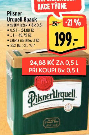 Pivo Pilsner Urquell